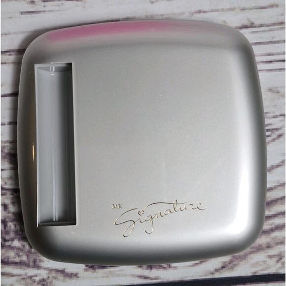 Mary Kay MK Signature Custom Compact Grey Refillable Makeup Compact With Mirror - Picture 2 of 8